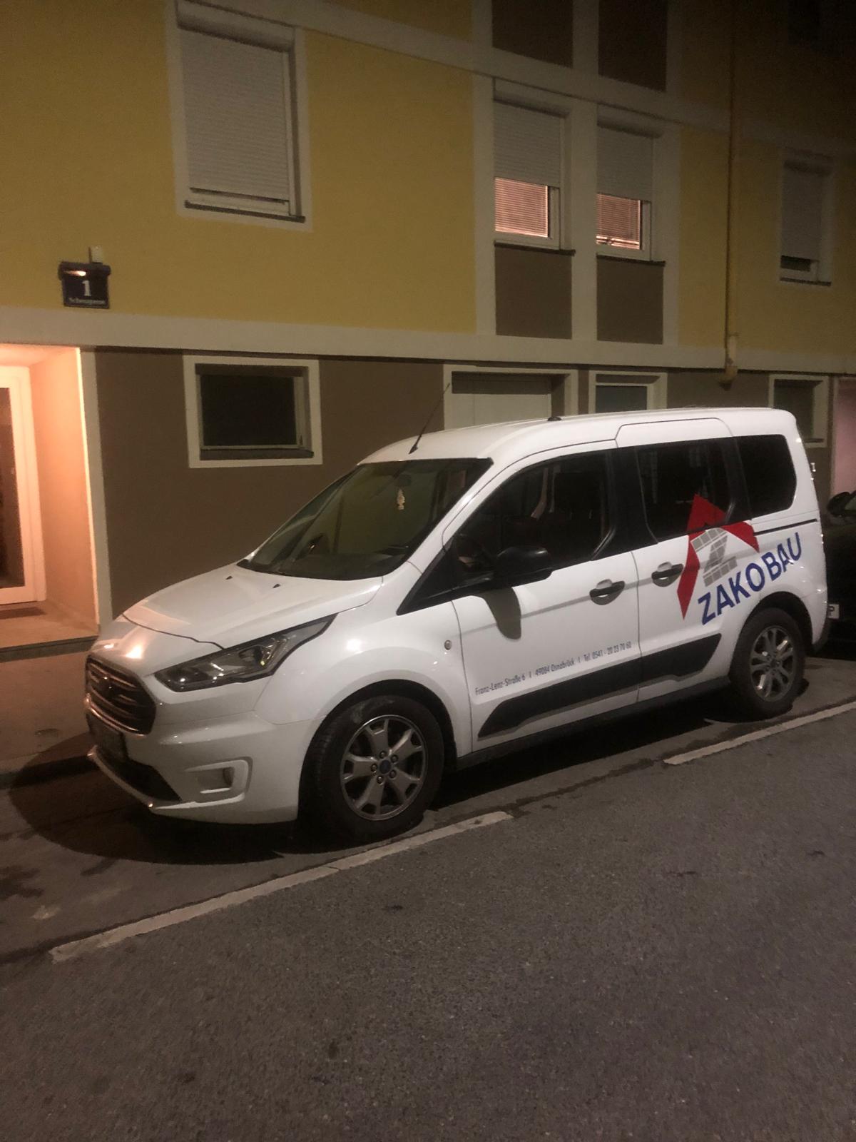 Servicefahrzeug der Zako Bau GmbH